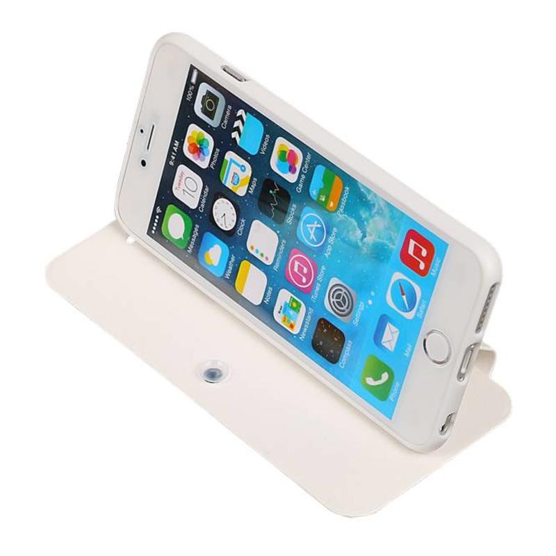 Facile Type de livre pour iPhone 6 Plus blanc