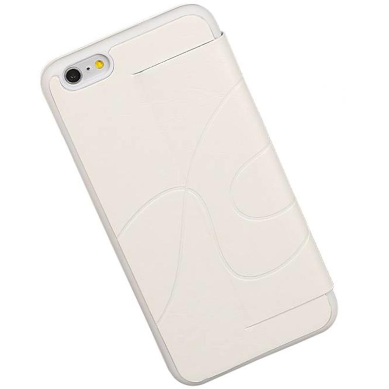 Easy Booktype hoesje voor iPhone 6 Plus Wit