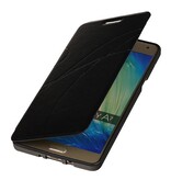 Caso Tipo EasyBook per Galaxy A7 nera