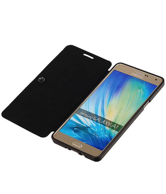 Caso Tipo EasyBook para Galaxy A7 Negro