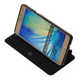 Caso Tipo EasyBook per Galaxy A7 nera