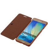 Caso Tipo EasyBook per Galaxy A7 Brown