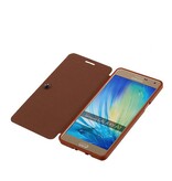 EasyBook Type Taske til Galaxy A7 Brown