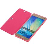 Caso Tipo EasyBook para Galaxy A7 rosa