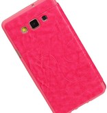 Easy Book Type Case for Galaxy A7 Pink