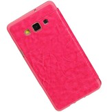 EasyBook type de cas pour Galaxy A7 Rose