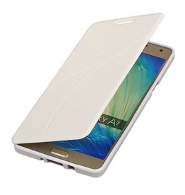 Easy Booktype hoesje voor Galaxy A7 Wit