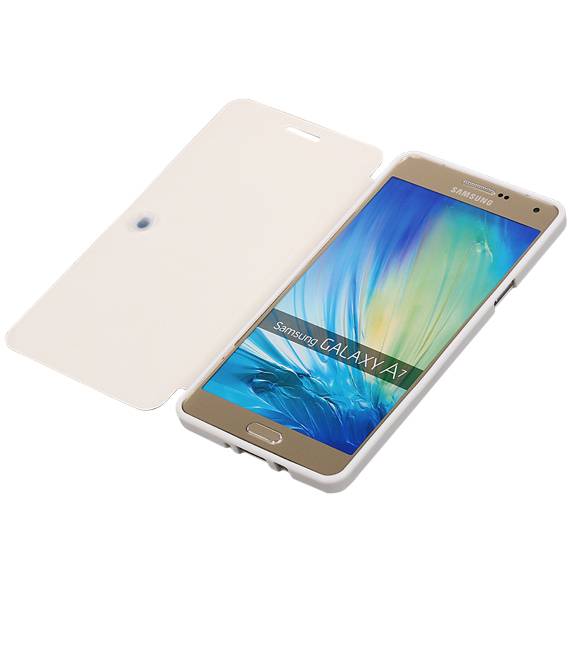 EasyBook type de cas pour Galaxy A7 Blanc