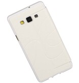 Caso Tipo EasyBook per Galaxy A7 Bianco