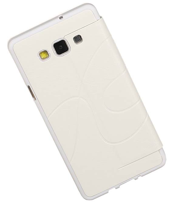 Easybook Typ Tasche für Galaxy A7 Weiß
