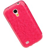 Easy Book Type Case for Galaxy S4 mini i9190 Pink