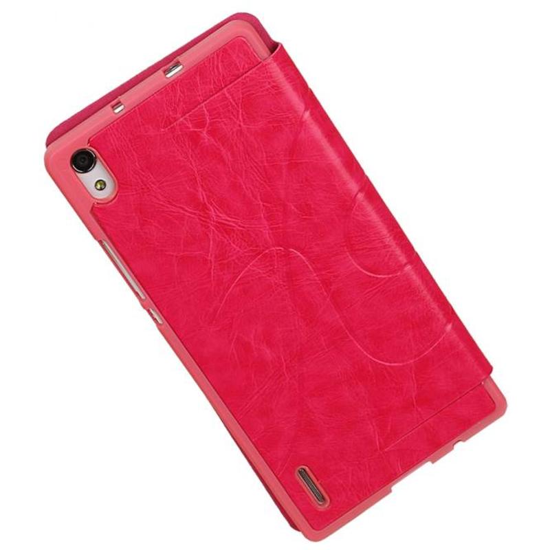 Easy Booktype case for Huawei Ascend P7 Pink