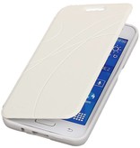Caso Tipo EasyBook per Galaxy Nucleo II G355H Bianco