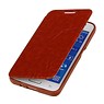 Easy Booktype hoesje voor Galaxy Core II G355H Bruin