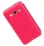 Easy Book type case for Galaxy Core II G355H Pink