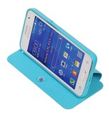 Easybook Typ Tasche für Galaxy Core-II G355H Turquoise