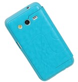 Easy Book type case for Galaxy Core II G355H Turquoise