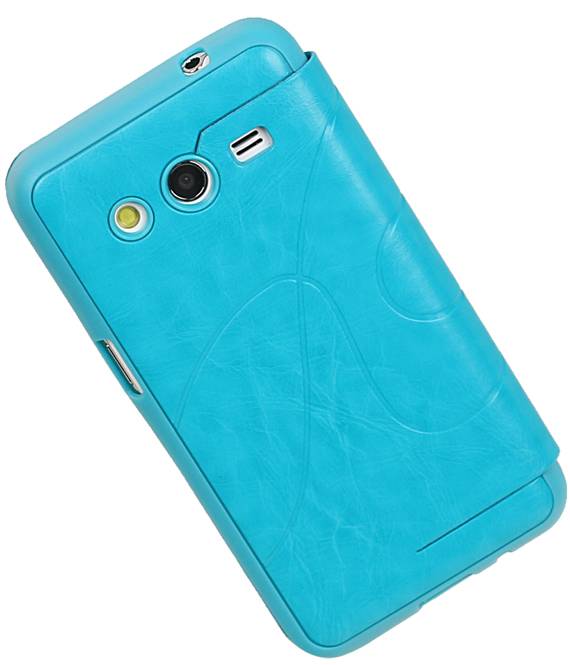 Easy Booktype hoesje voor Galaxy Core II G355H Turquoise