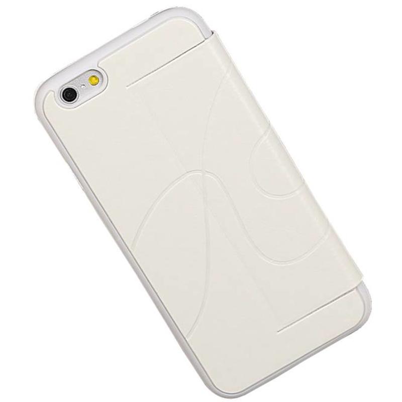 Easy Book Type Cover für iPhone 6 Weiß