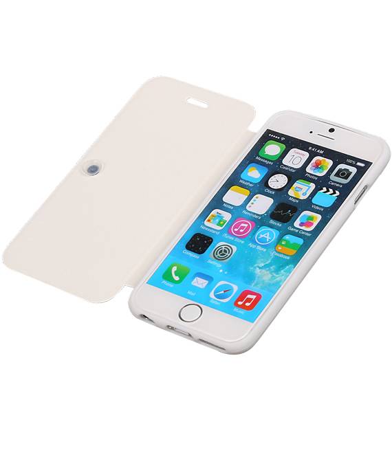 Fácil Cubierta para iPhone Tipo 6 Blanco