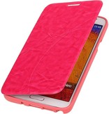 Caso Tipo EasyBook per Galaxy Note 3 Neo Rosa