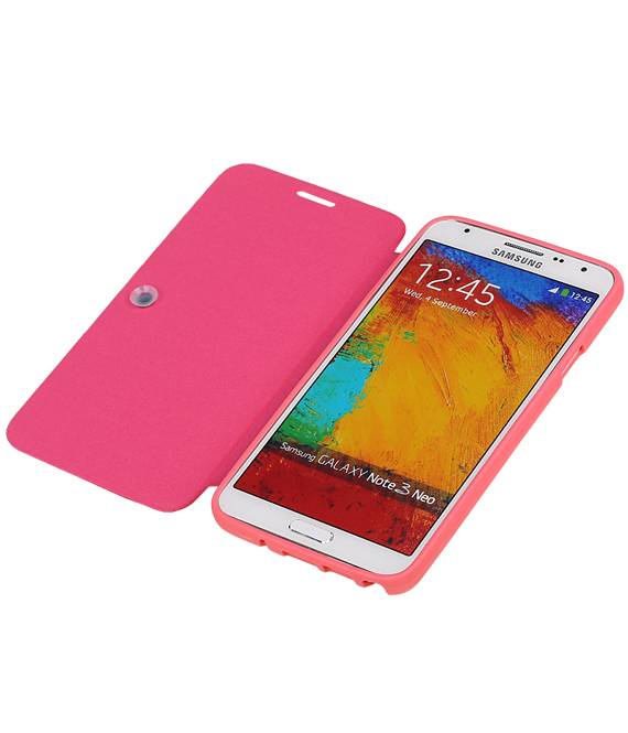 Easy Book type case for Galaxy Note 3 Neo Pink