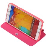 Easy Booktype hoesje voor Galaxy Note 3 Neo Roze