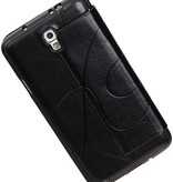 Easybook Typ Tasche für Galaxy Note 3 Neo N7505 Schwarz