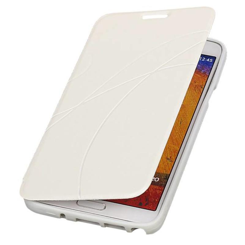 Caso Tipo EasyBook per Galaxy Note 3 Neo Bianco