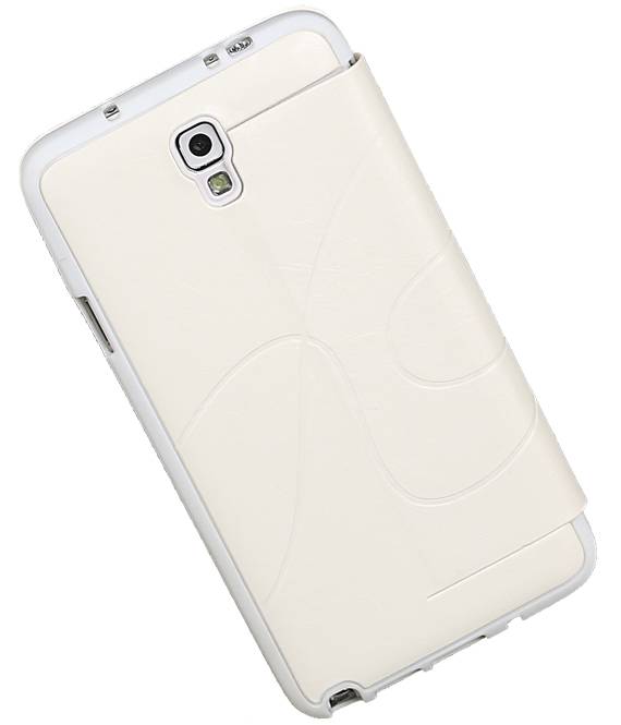 Caso Tipo EasyBook per Galaxy Note 3 Neo Bianco
