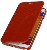 Caso Tipo EasyBook per Galaxy Note 3 Neo Brown