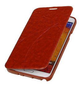 Easy Book type case for Galaxy Note 3 Neo Brown