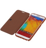 Easy Book type case for Galaxy Note 3 Neo Brown