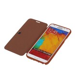 EasyBook Type Taske til Galaxy Note 3 Neo Brown