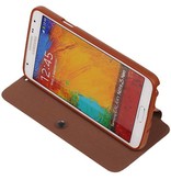 Easybook Typ Tasche für Galaxy Note 3 Neo Brown