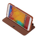 EasyBook Type Taske til Galaxy Note 3 Neo Brown