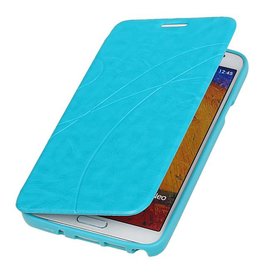 EasyBook Type Taske til Galaxy Note 3 Neo N7505 Turquoise