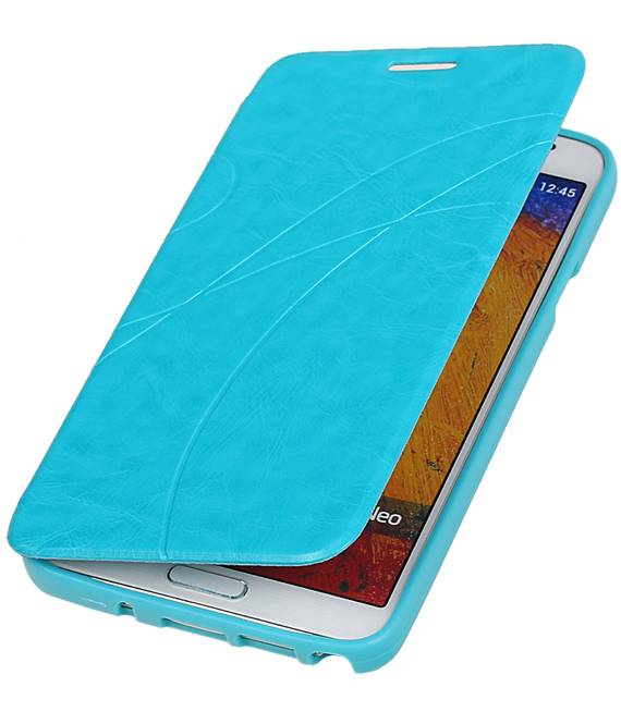 Easy Booktype hoesje voor Galaxy Note 3 Neo N7505 Turquoise