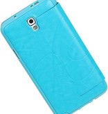 Easy Booktype hoesje voor Galaxy Note 3 Neo N7505 Turquoise