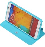 Easy Booktype hoesje voor Galaxy Note 3 Neo N7505 Turquoise