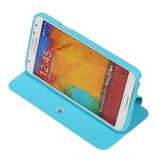 EasyBook Type Taske til Galaxy Note 3 Neo N7505 Turquoise