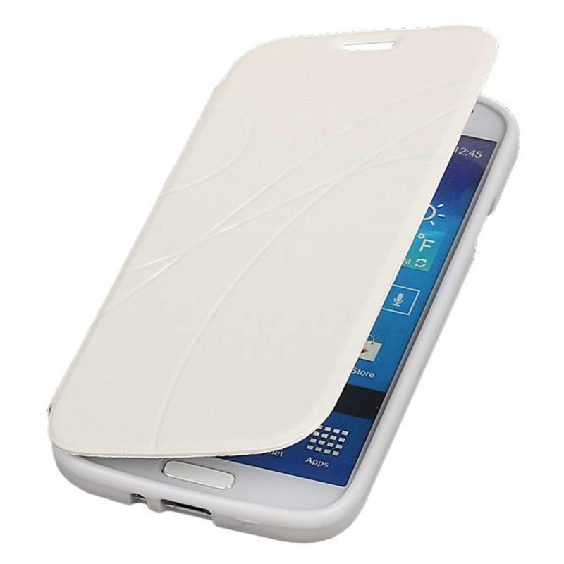 Easybook Typ Tasche für Galaxy S4 i9500 Weiß