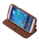 Easy Book Type Case for Galaxy S4 i9500 Brown