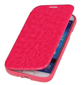 Caso Tipo EasyBook para i9500 Galaxy S4 rosa