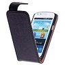 Lavé classique Housse en cuir pour Galaxy S4 i9500 Noir