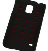 Galaxy S4 i9500 Lichte Aluminium Hardcase voor Galaxy S4 i9500 Rood