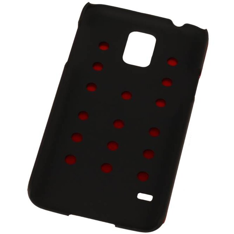Light Aluminium hårdt tilfældet for Galaxy S4 i9500 Rød