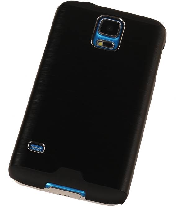 Galaxy S4 i9500 Lichte Aluminium Hardcase voor Galaxy S4 i9500 Zwart