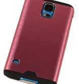 Galaxy S5 Light Aluminium hårdt tilfældet for Galaxy S5 G900f Pink