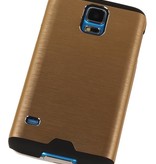 Galaxy S5 Lichte Aluminium Hardcase voor Galaxy S5 G900f Goud
